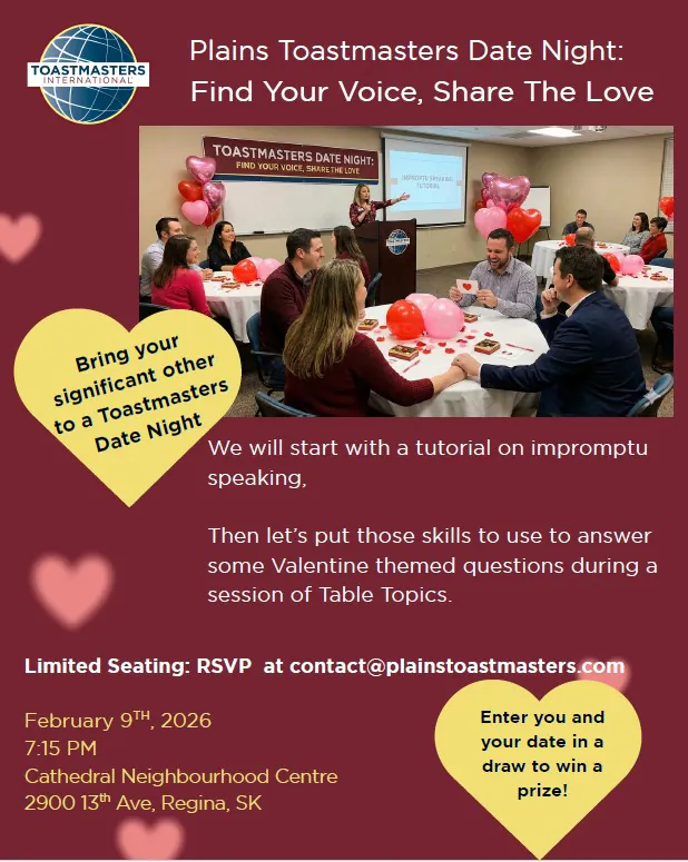 Plains Toastmasters Open House