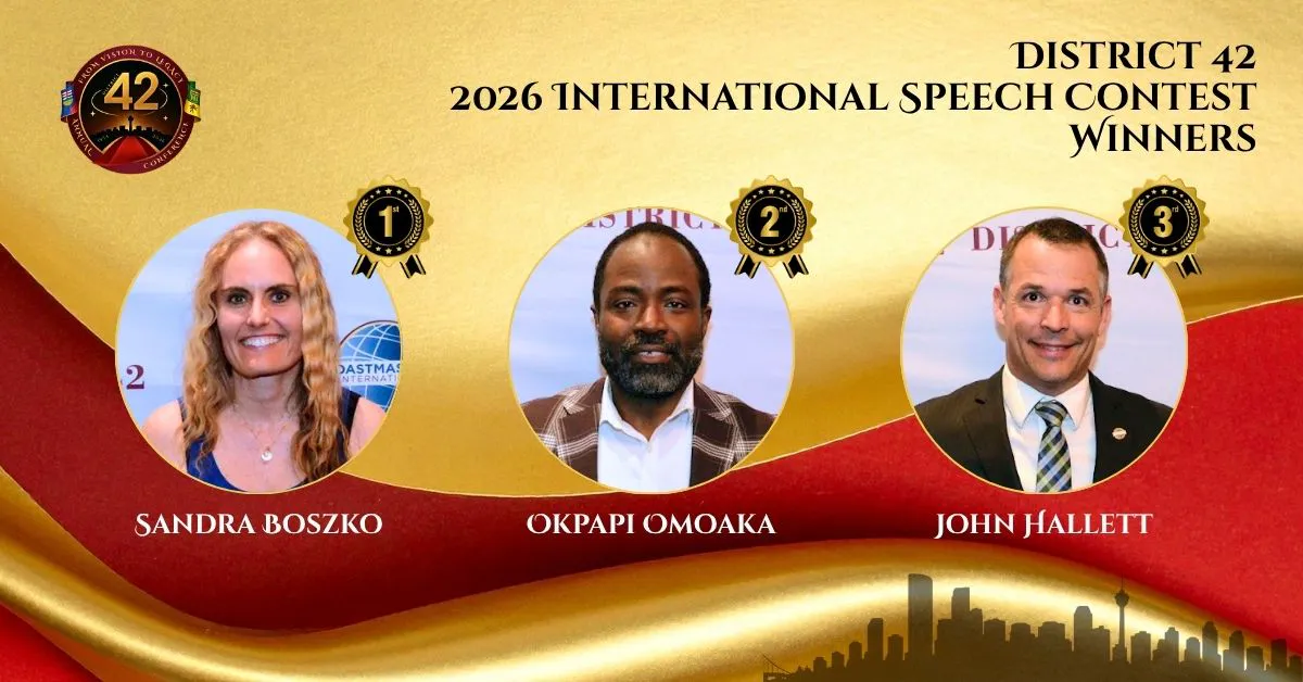 2026 International Speech Contest