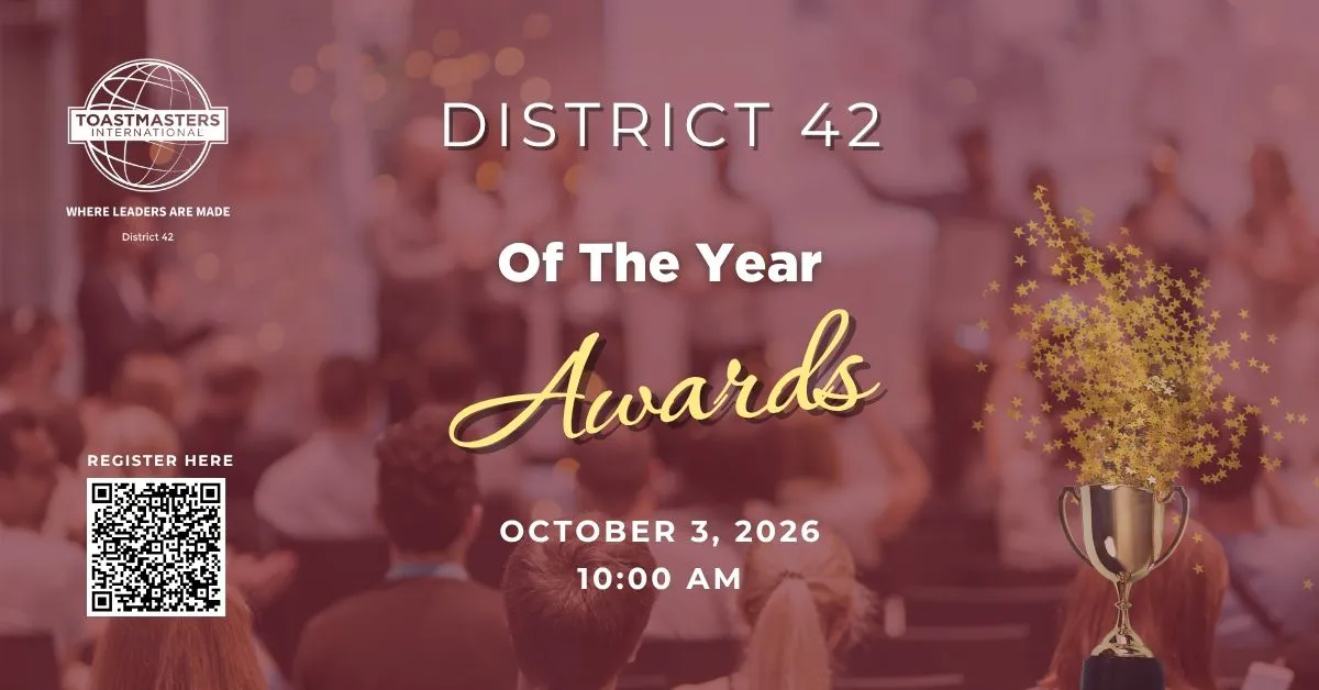 District 42 Of The Year Awards 2025-2026