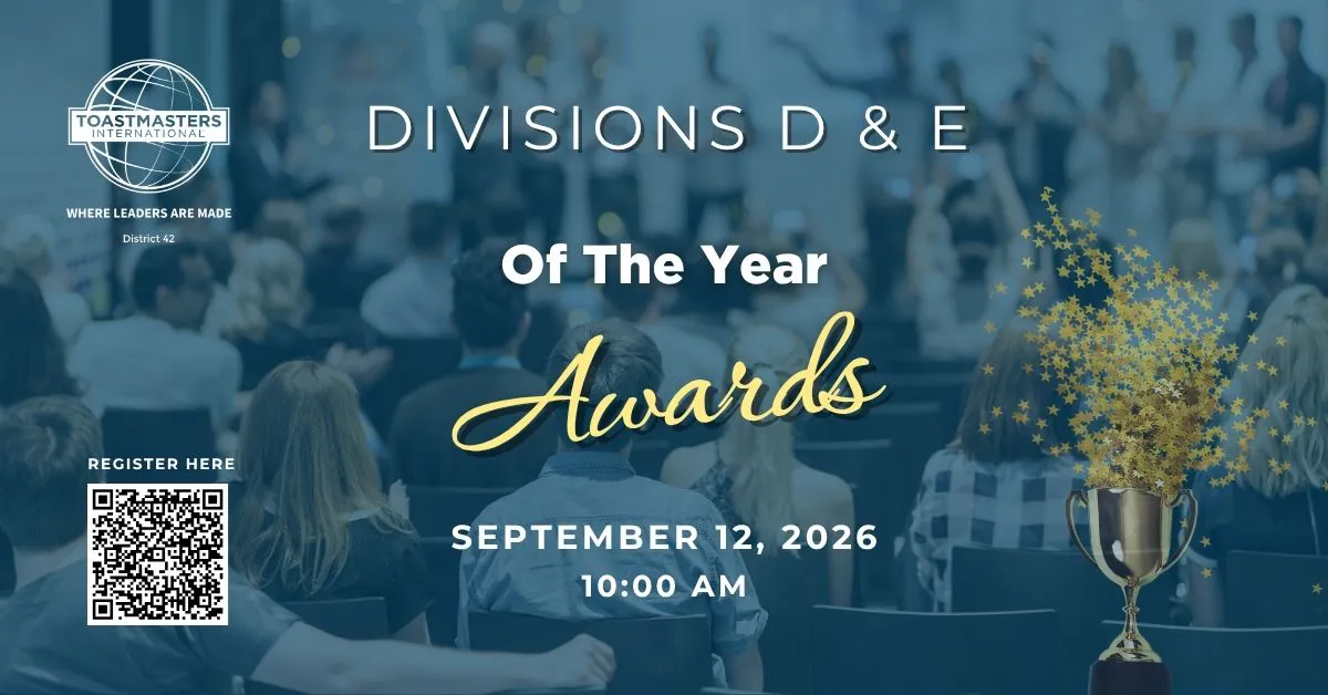 Divisions D & E Of The Year Awards 2025-2026